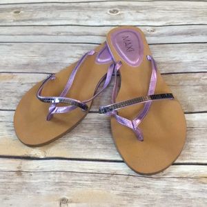 Max Rave | Shoes | Max Rave Purple Sandals | Poshmark